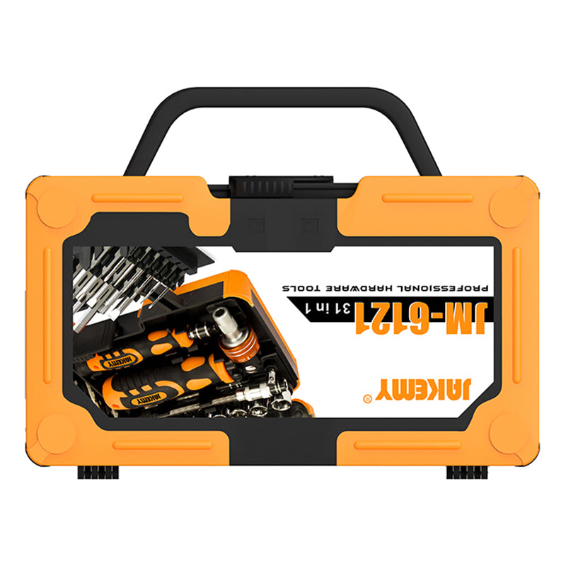 JAKEMY JM-6121 33-in-1 Household Screwdriver Set Portable Repair Tool Bits for TVs Computers