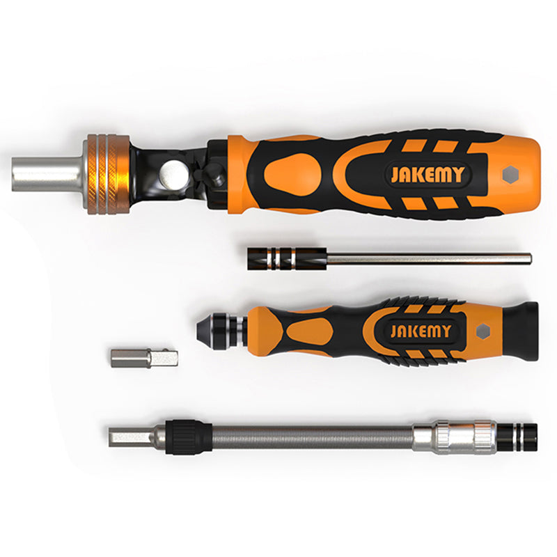JAKEMY JM-6121 33-in-1 Household Screwdriver Set Portable Repair Tool Bits for TVs Computers