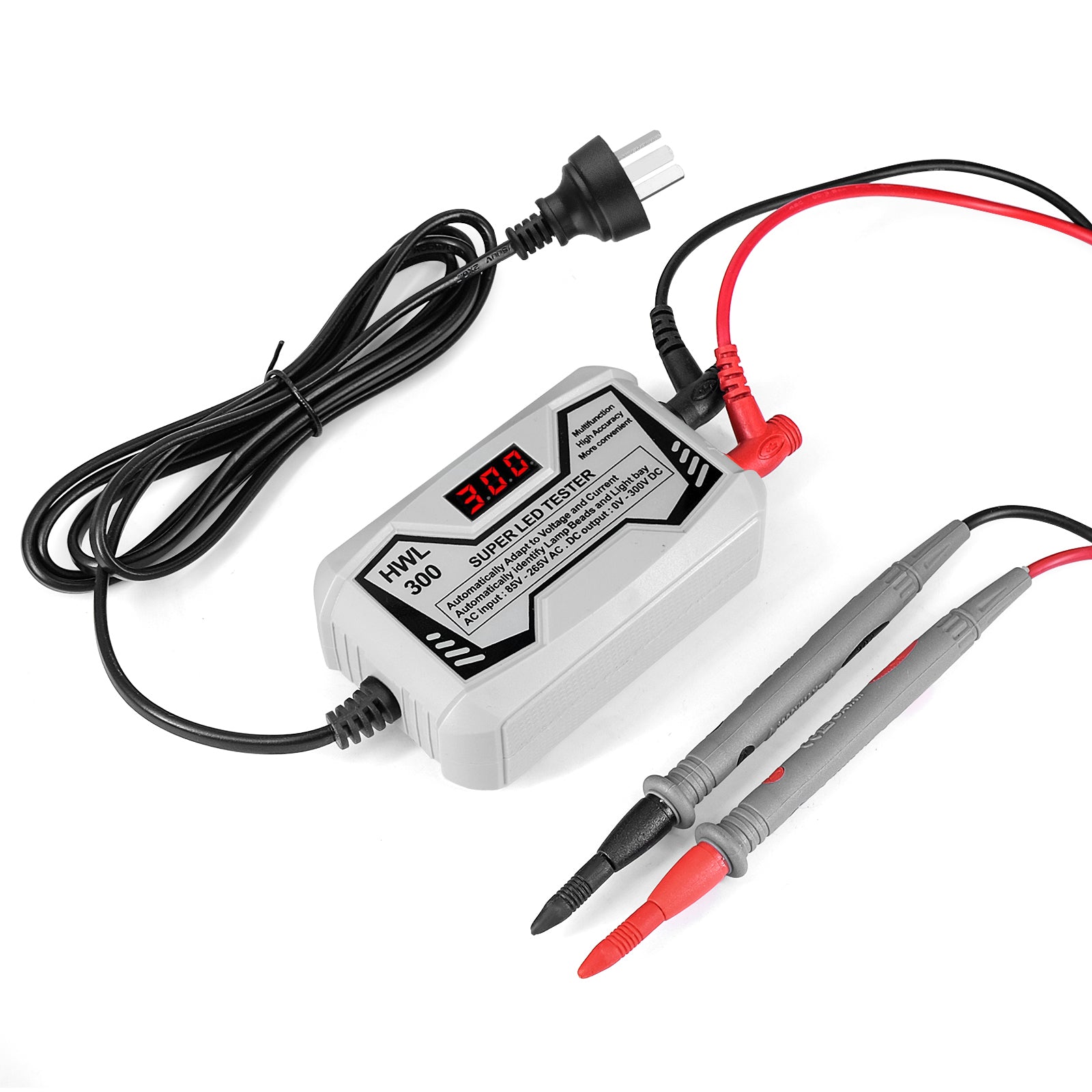0-300V LED Lamp TV Backlight Tester Multifunctional LED Strips Beads Test Tool Measurement Instruments for LED Light (CE FCC Certified)