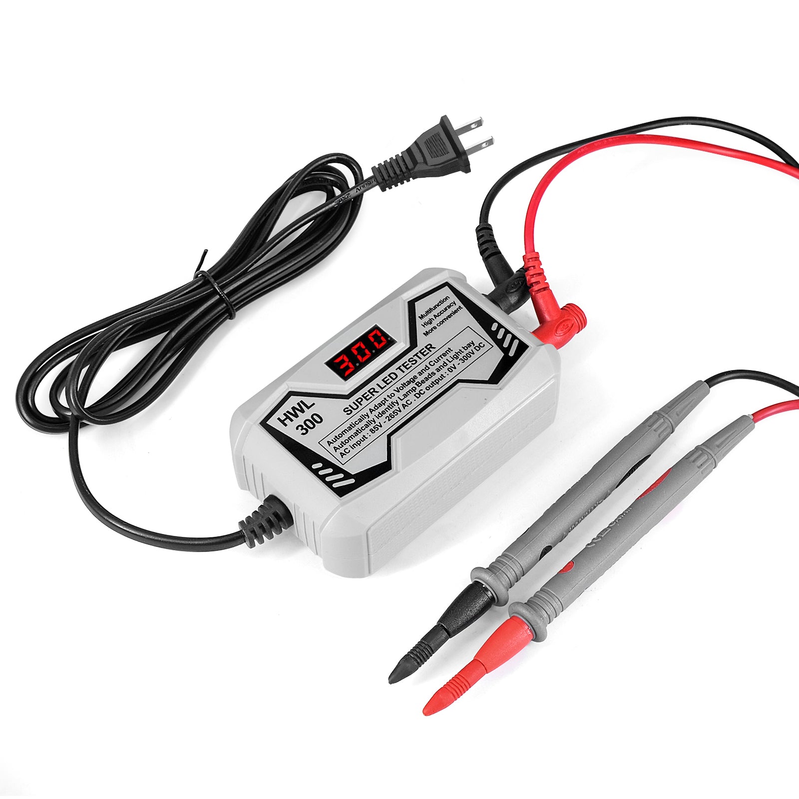 0-300V LED Lamp TV Backlight Tester Multifunctional LED Strips Beads Test Tool Measurement Instruments for LED Light (CE FCC Certified)