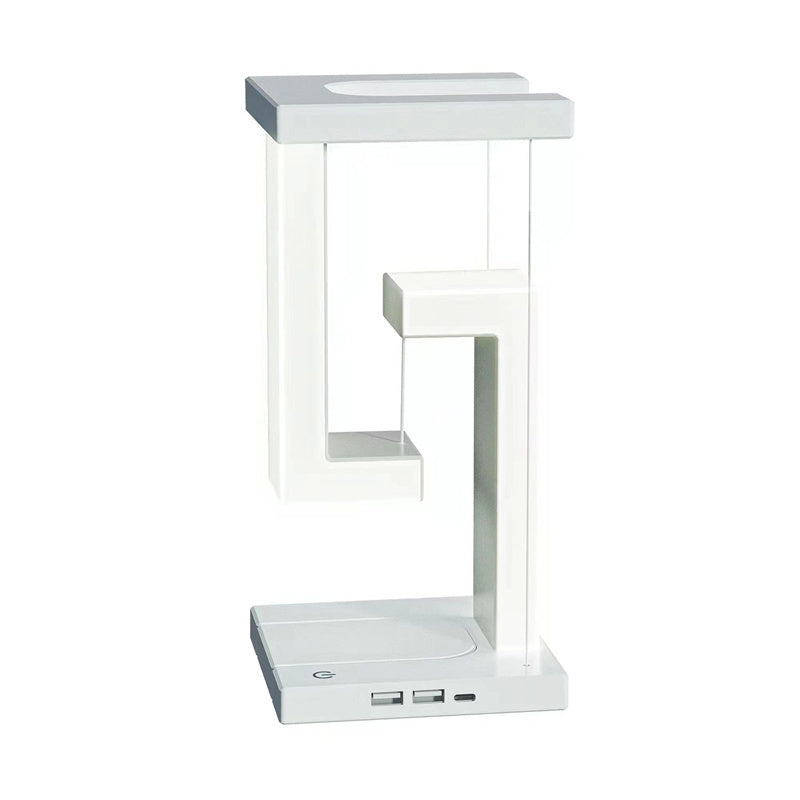 Suspended Anti-Gravity LED Night Light Smartphone Wireless Charging Bedside Light