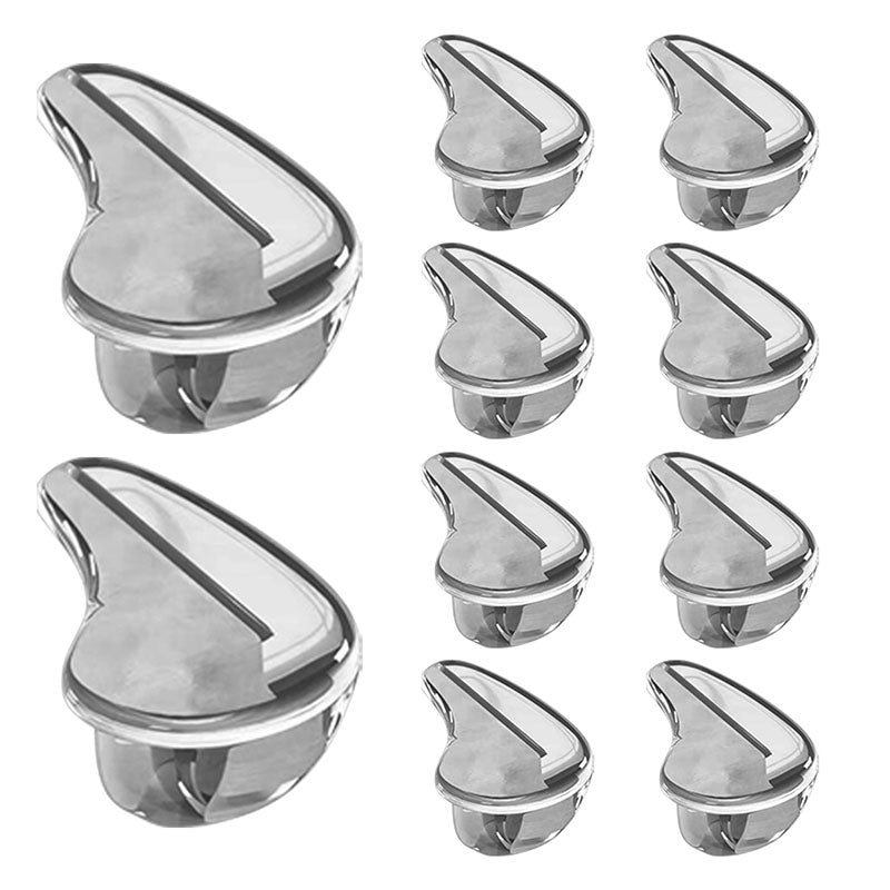 10Pcs Transparent Child Safety Corner Protectors Furniture Corner Edge Safety Protectors PVC Corner Bumpers Covers