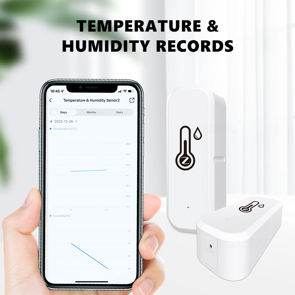 WSD009-W-ZIG ZigBee Temperature Humidity Sensor CH088 Humidity Sensor Temperature and Humidity Inductor (without Display)