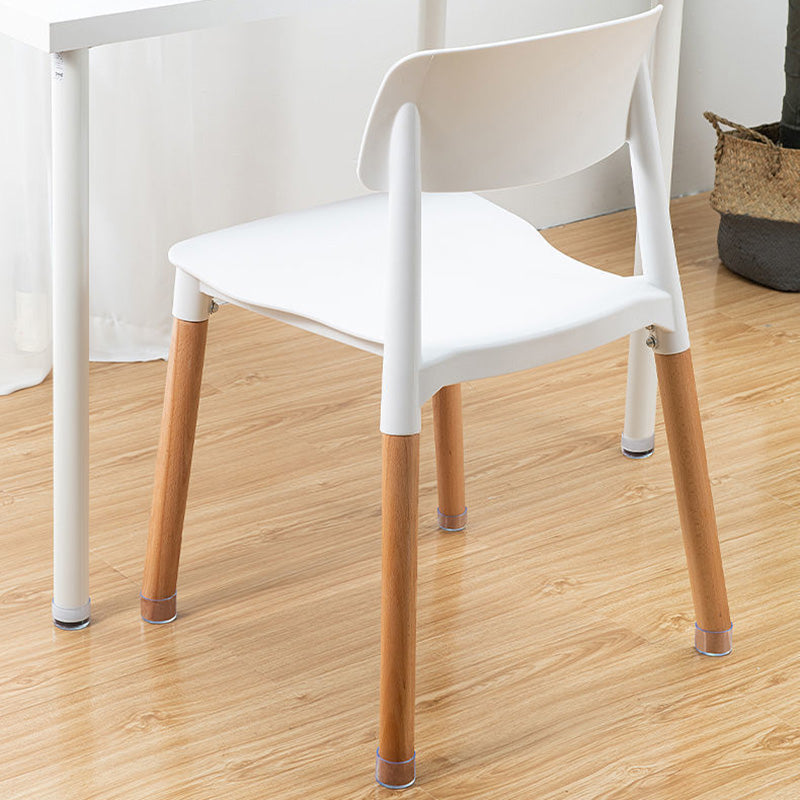 4Pcs/Set 16mm Round Rubber Table and Chair Leg Feet Pad Caps Transparent Foot Sock Cover Non-slip Furniture Floor Protector Pad