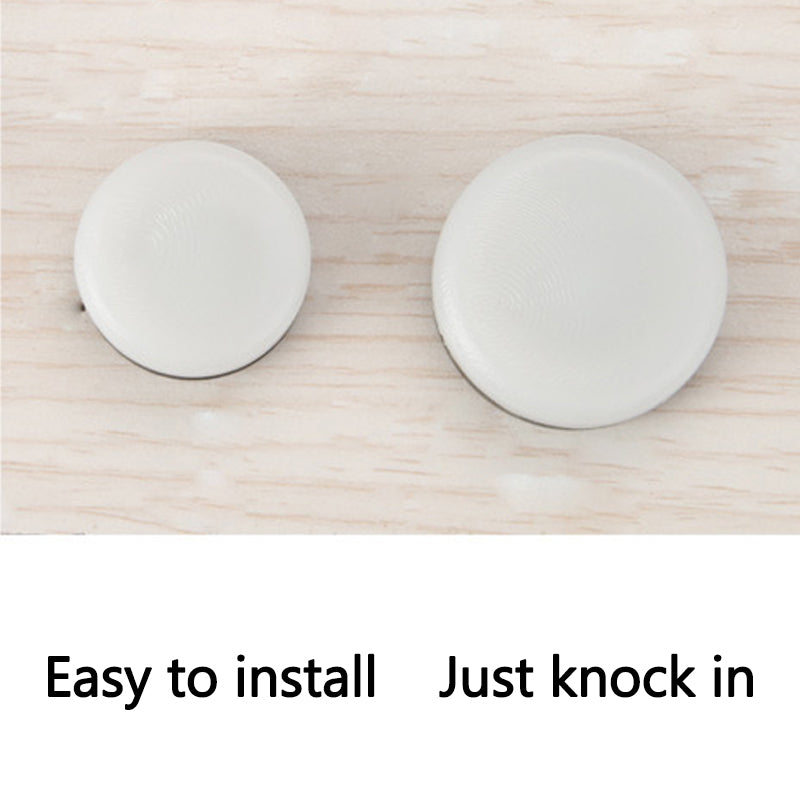 20Pcs/Set 22mm Diameter Nail-on Furniture Glides Chair Glides Pads Round Table Leg Protectors Chair Sofa Feet Sliders for Wood Floors