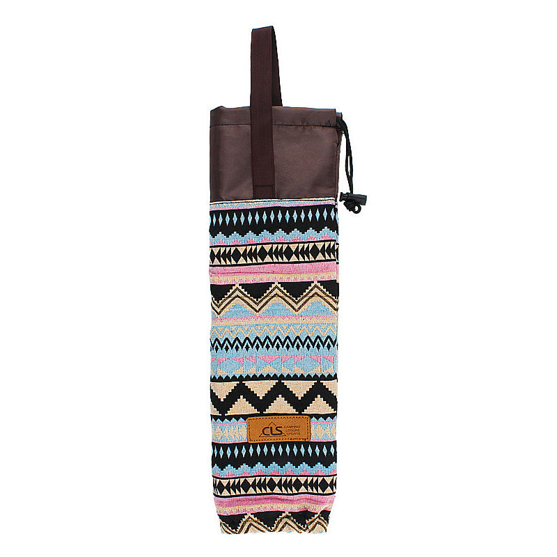 CLS Storage Bag for Disposable Paper Cup Portable Outdoor Hanging Bag Camping Cup Organizer Holder Accessories
