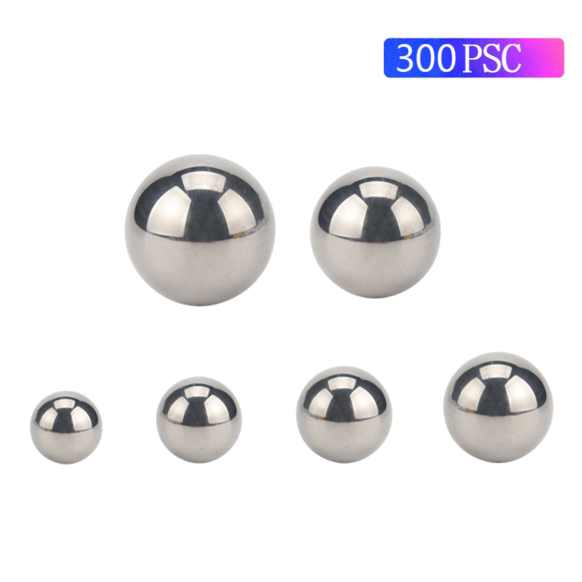 A4107 300Pcs Car Motorcycle 6 Specifications High Precision G25 Bearing Steel Ball