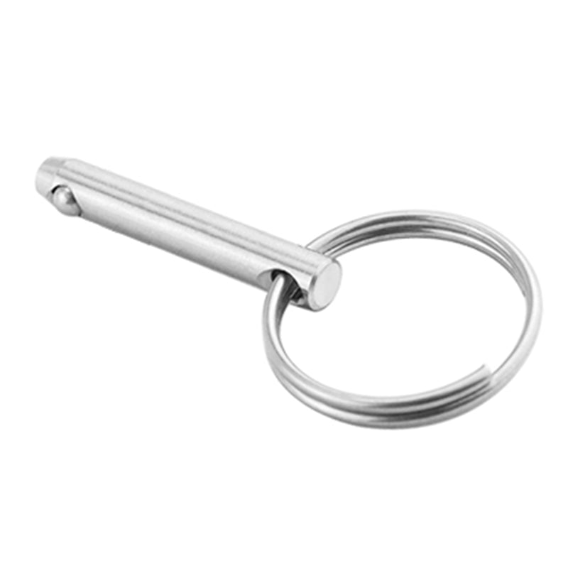 3Pcs/Set 6.3 x 38mm 316 Stainless Steel Ball Pin Quick Release Safety Pin Spring Steel Ball Pin Boat Accessories