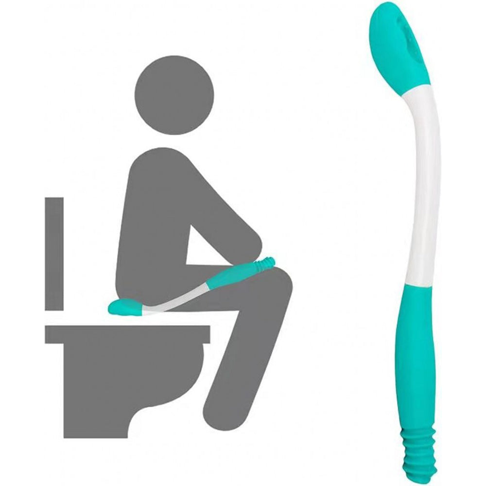 Long Reach Personal Wiping Aid Self-Assist Tissue Holder Wiper for Elderly Disabled Pregnant Women