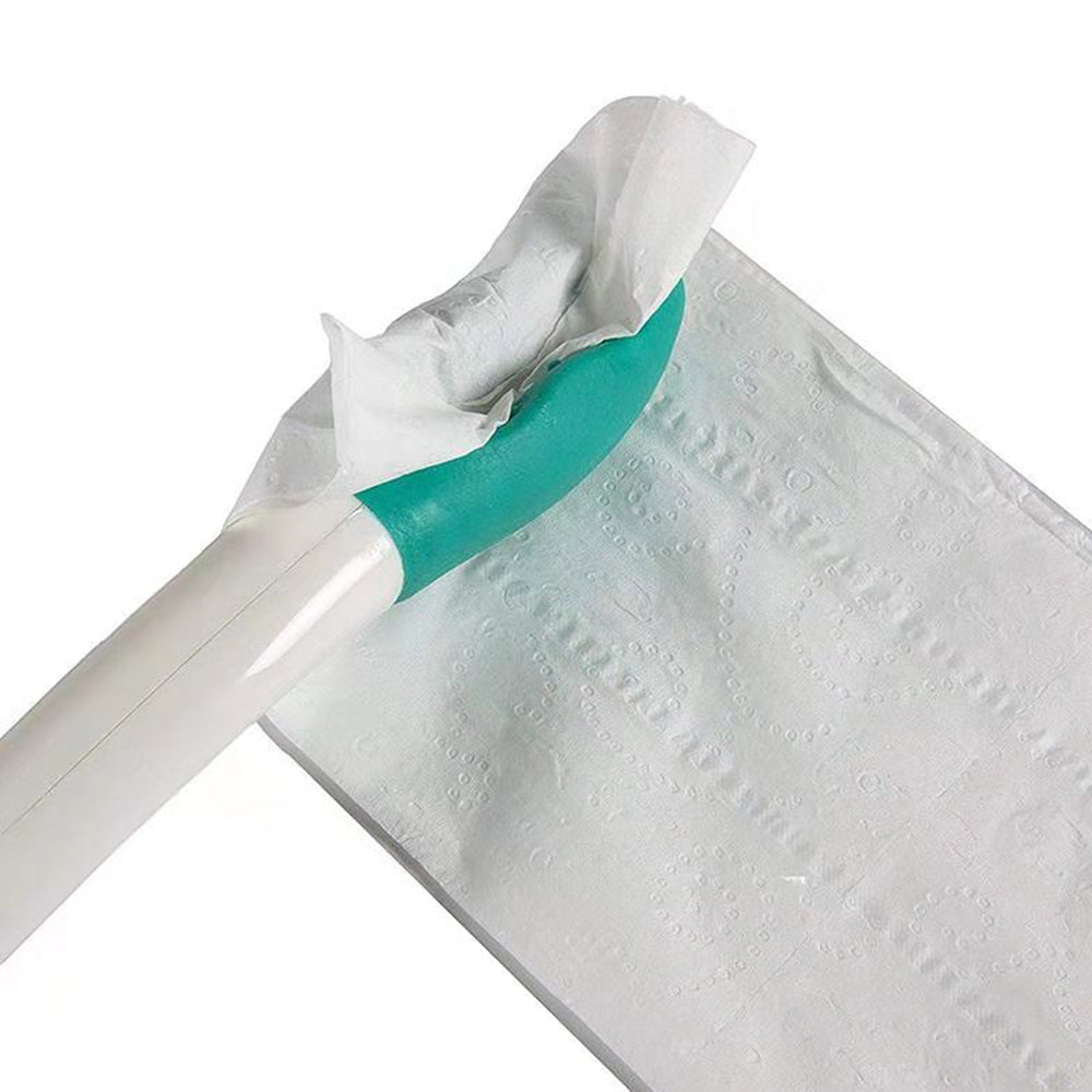 Long Reach Personal Wiping Aid Self-Assist Tissue Holder Wiper for Elderly Disabled Pregnant Women