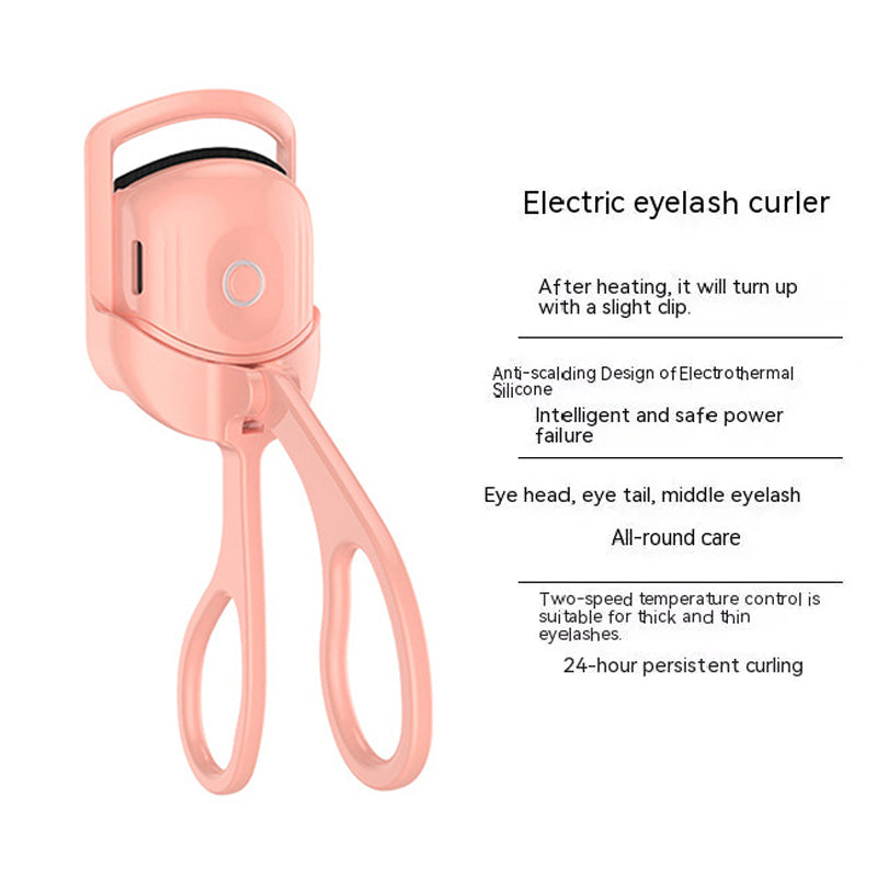 WD-888 Heated Eyelash Curler USB Rechargeable Electric Eyelash Curler Quick Curling Eye Lashes