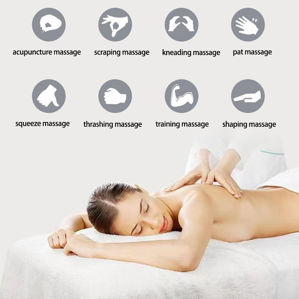 Neck Massager Sticker Intelligent Electric Cervical Massager Mini Portable Massager Pulse Physical Therapy for Pain Relief