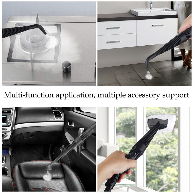 ZQA1 900W Electric Steam Cleaner Handheld Steamer Home Air Conditioner Appliances Cleaning Tool - EU Plug