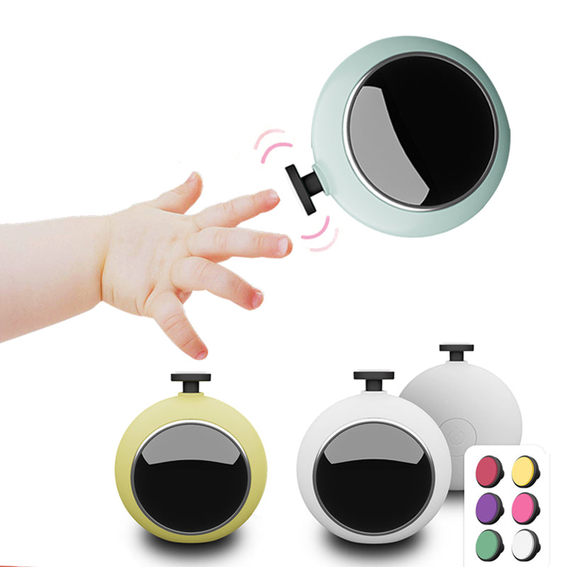 JY100 Electric Baby Adult Nail Polisher Nail File Polishing Machine Nail Trimmer with 6 Trimming Head