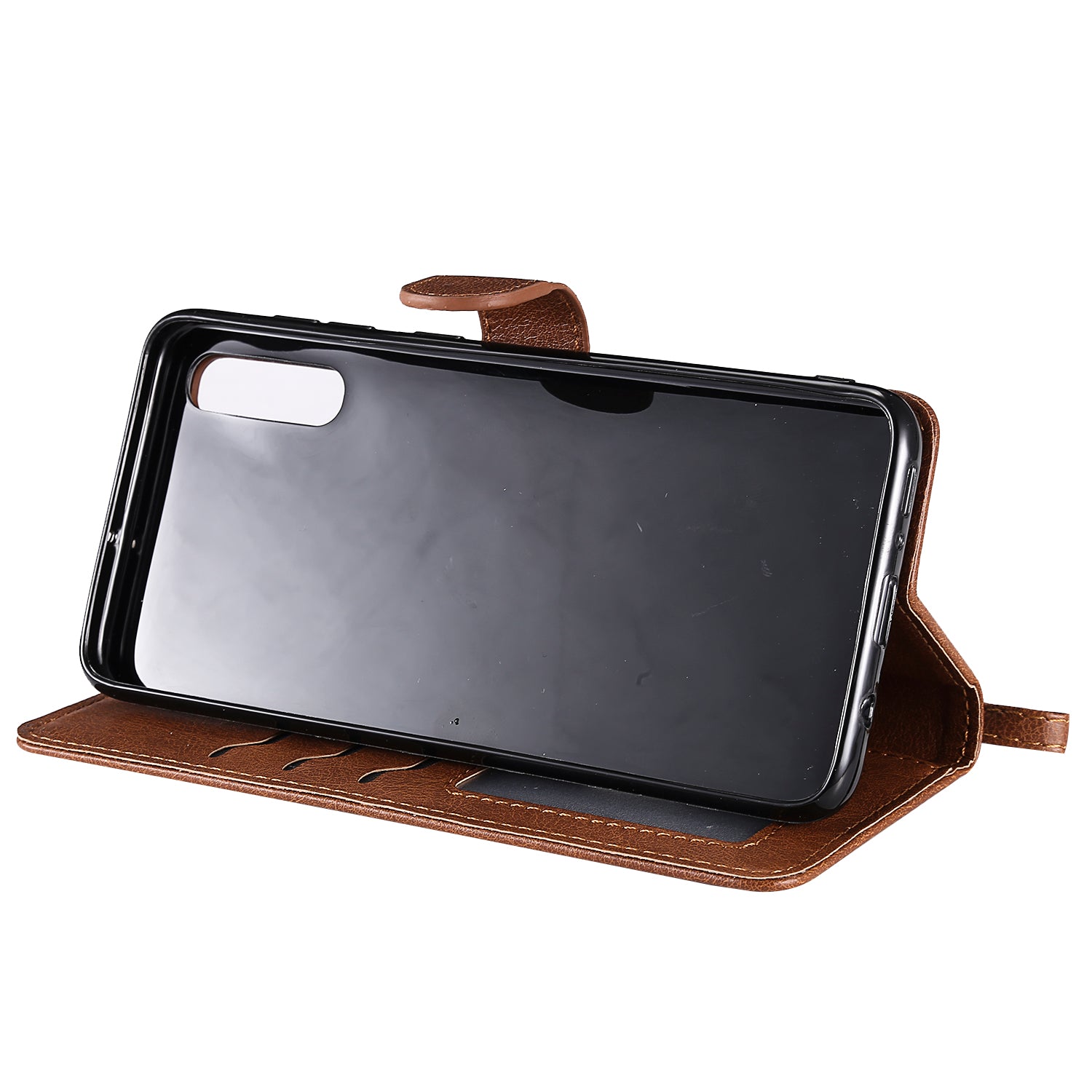 For Samsung Galaxy A50 A50s A30s KT Leather Series-3 Detachable 2-in-1 Phone Case PU Leather Stand Wallet Cover with Strap