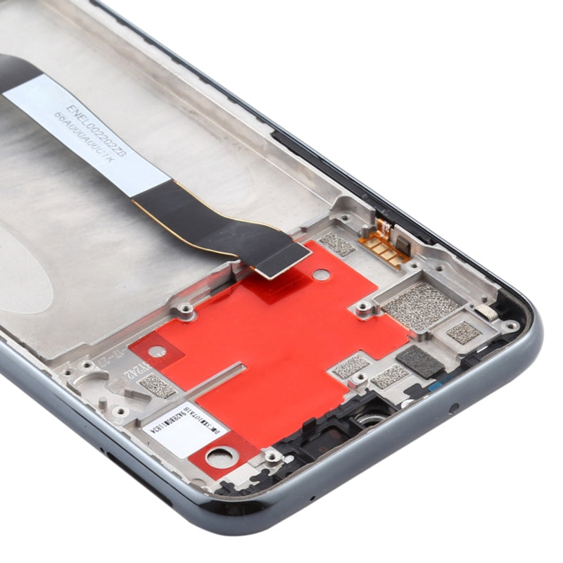 For Xiaomi Redmi Note 8T Grade B LCD Screen and Digitizer Assembly Frame Part (without Logo) - Black