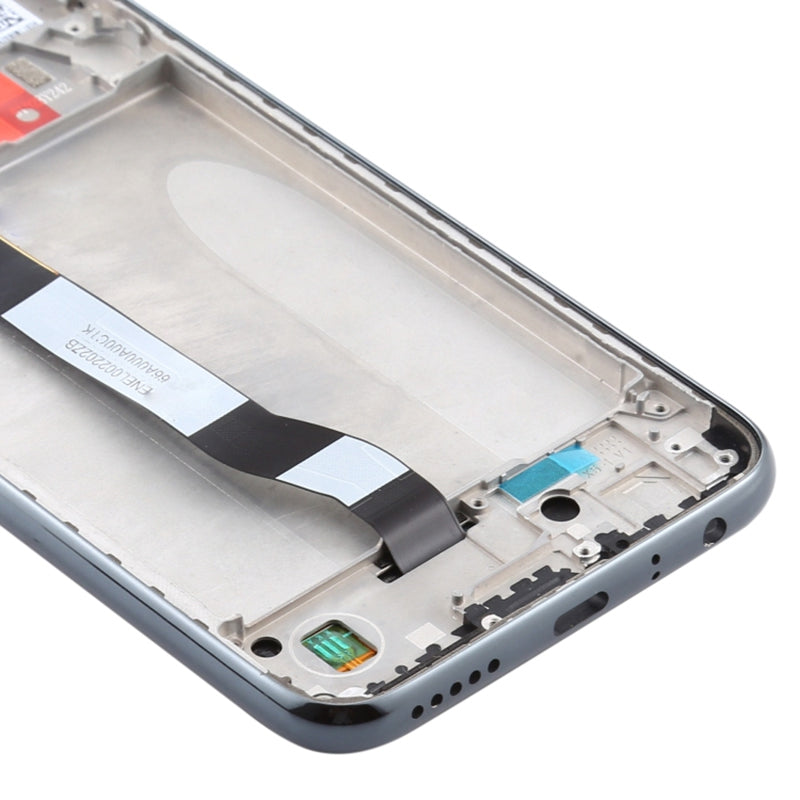 For Xiaomi Redmi Note 8T Grade B LCD Screen and Digitizer Assembly Frame Part (without Logo) - Black
