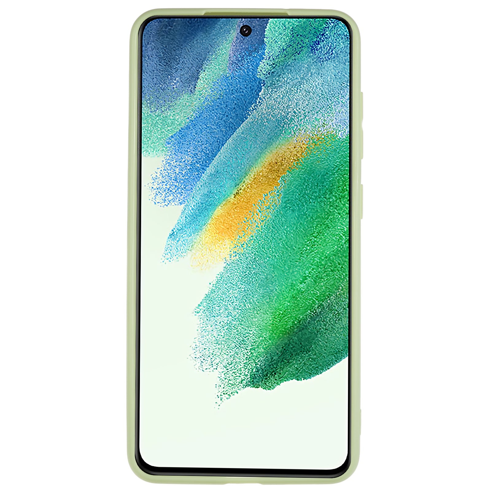 For Samsung Galaxy S21 FE 5G Anti-scratch Cell Phone Cover Matte Flexible TPU Phone Case
