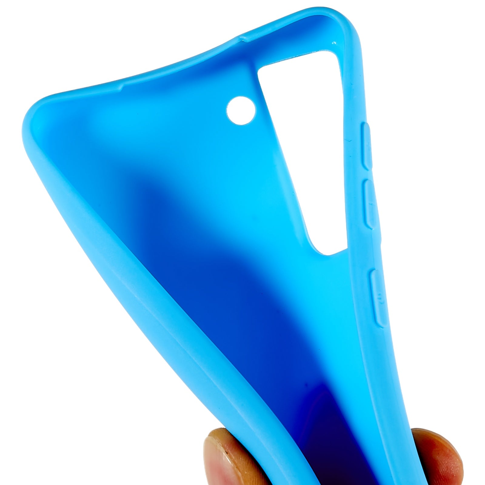 For Samsung Galaxy S21 FE 5G Anti-scratch Cell Phone Cover Matte Flexible TPU Phone Case
