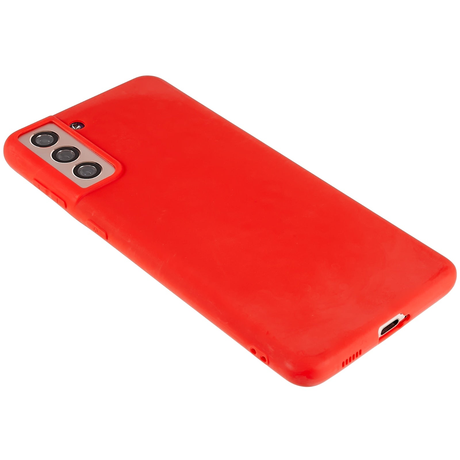 Pouzdro na telefon pro Samsung Galaxy S21 5G Anti-drop TPU pouzdro na telefon Matný ochranný kryt bez otisků prstů