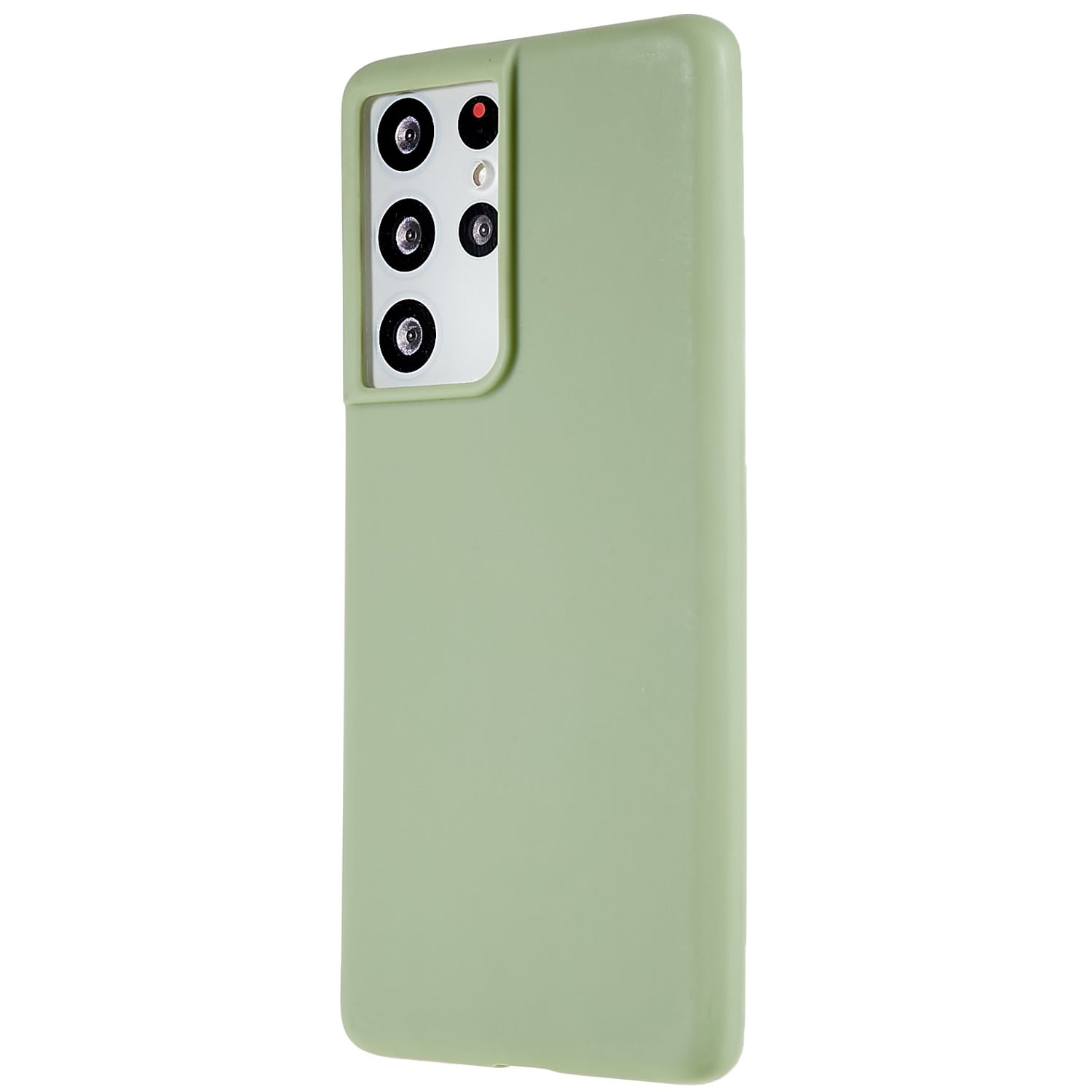 TPU pouzdro na telefon pro Samsung Galaxy S21 Ultra 5G matný ochranný kryt na telefon bez otisků prstů