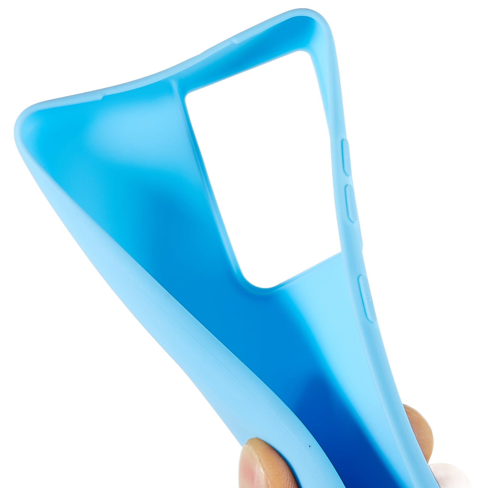 Phone TPU Case for Samsung Galaxy S21 Ultra 5G Fingerprint Free Matte Protective Phone Cover