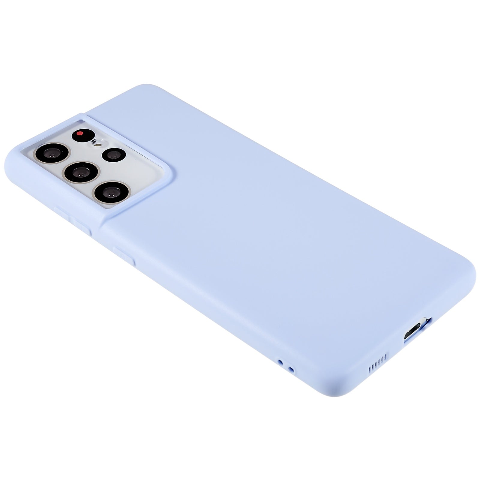 Phone TPU Case for Samsung Galaxy S21 Ultra 5G Fingerprint Free Matte Protective Phone Cover