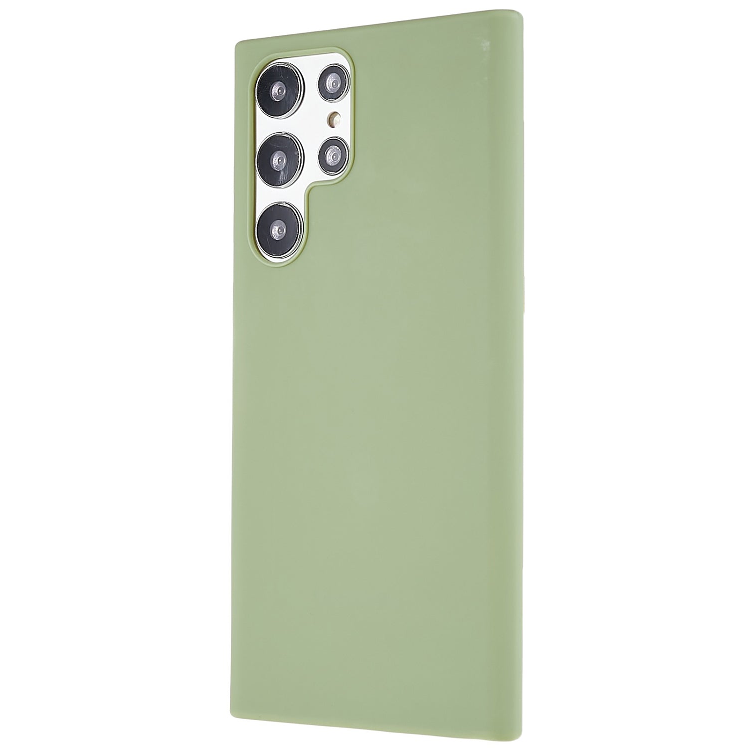 Back Shell for Samsung Galaxy S22 Ultra 5G TPU Phone Case Fingerprint Free Matte Protective Cover