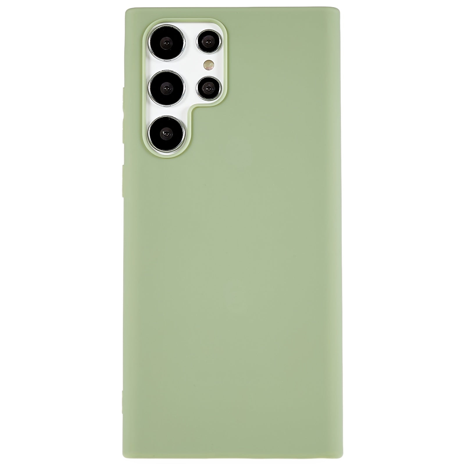 Back Shell for Samsung Galaxy S22 Ultra 5G TPU Phone Case Fingerprint Free Matte Protective Cover