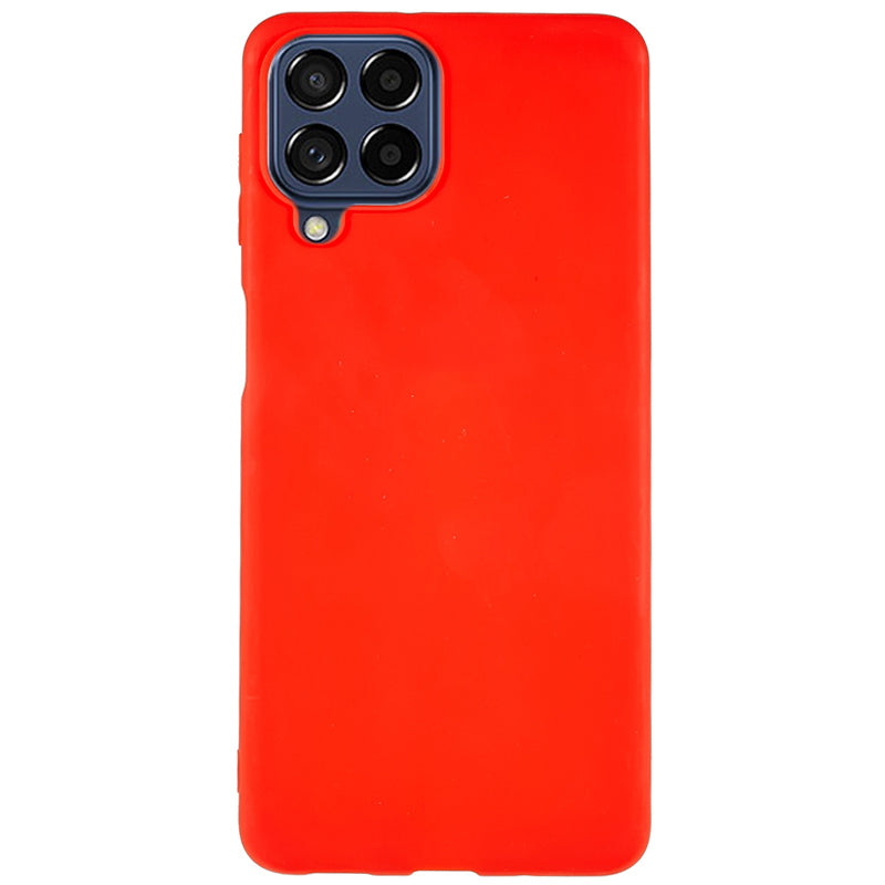 For Samsung Galaxy M53 5G Soft TPU Matte Phone Case Anti-fingerprint Anti-drop Back Cover