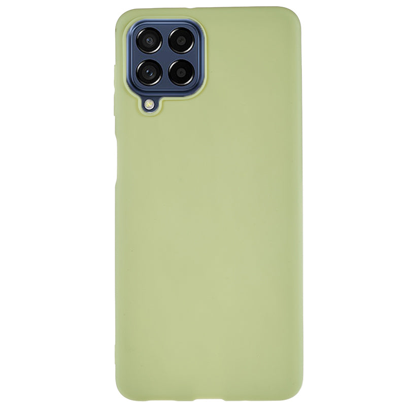 For Samsung Galaxy M53 5G Soft TPU Matte Phone Case Anti-fingerprint Anti-drop Back Cover