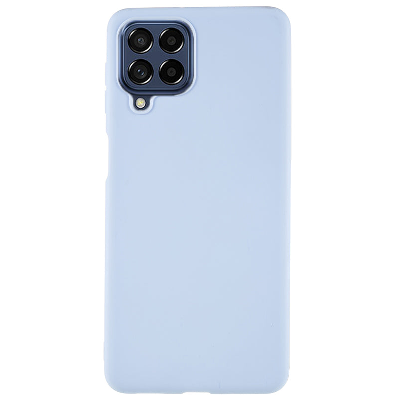For Samsung Galaxy M53 5G Soft TPU Matte Phone Case Anti-fingerprint Anti-drop Back Cover