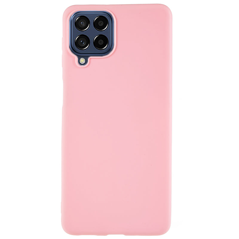 For Samsung Galaxy M53 5G Soft TPU Matte Phone Case Anti-fingerprint Anti-drop Back Cover
