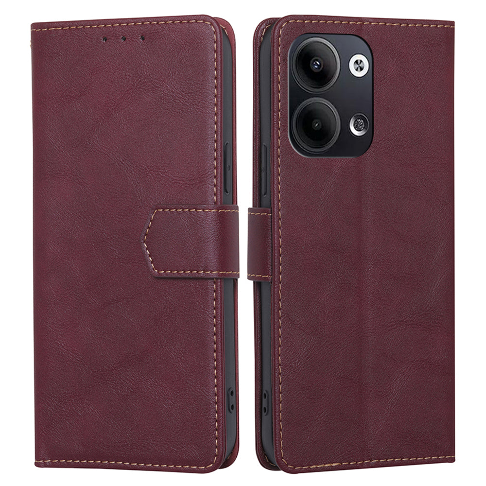 TPU PU Leather Flip Phone Case for Oppo Reno9 Pro 5G Reno9 5G RFID Blocking Stand Magnetic Phone Shell Cover Wallet