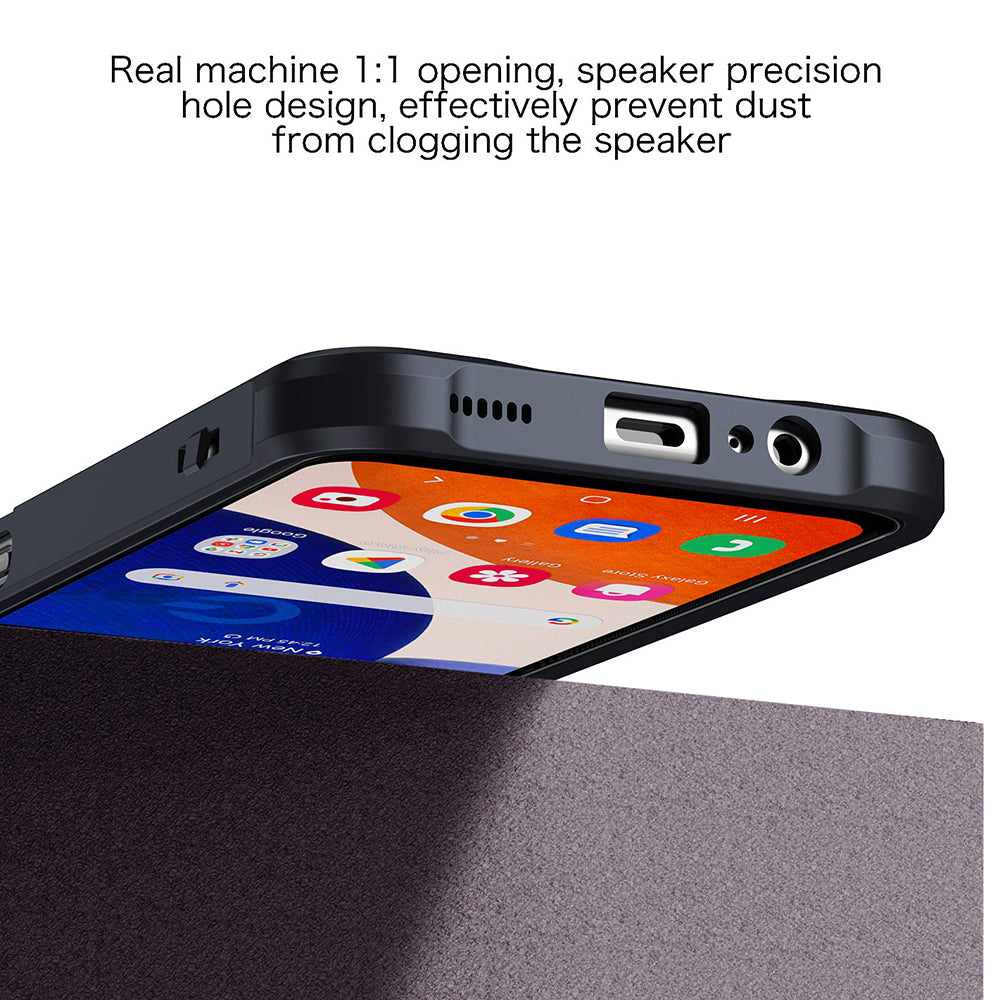 Magnetický kryt na telefon pro Samsung Galaxy A14 5G měkký akrylový ochranný kryt na telefon TPU kroužek stojánek vestavěný magnetický plech