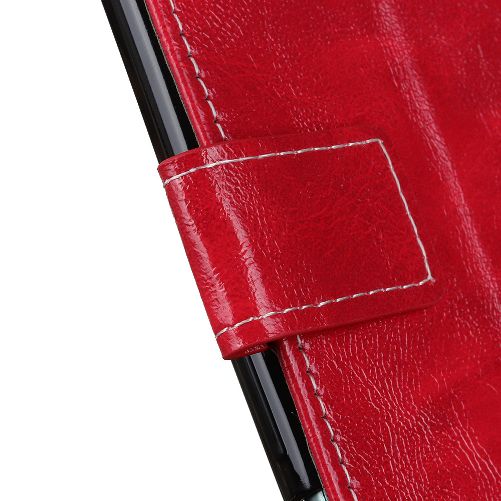 For Motorola Moto Edge 40 Pro 5G Moto X40 5G Anti-fall Flip Phone Cover Stand Wallet PU Leather Retro Crazy Horse Texture Phone Case
