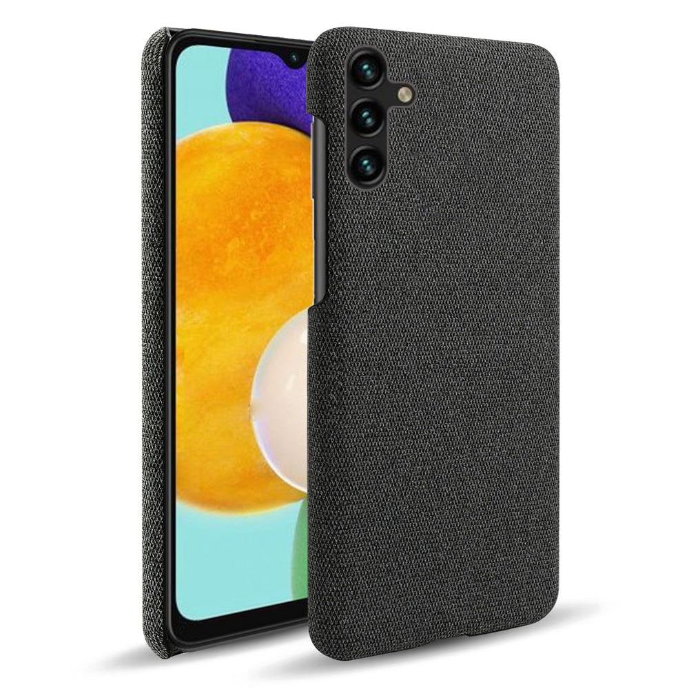 For Samsung Galaxy A14 5G Smartphone Case Solid Color Anti-scratch Hard PC Cloth Phone Cover