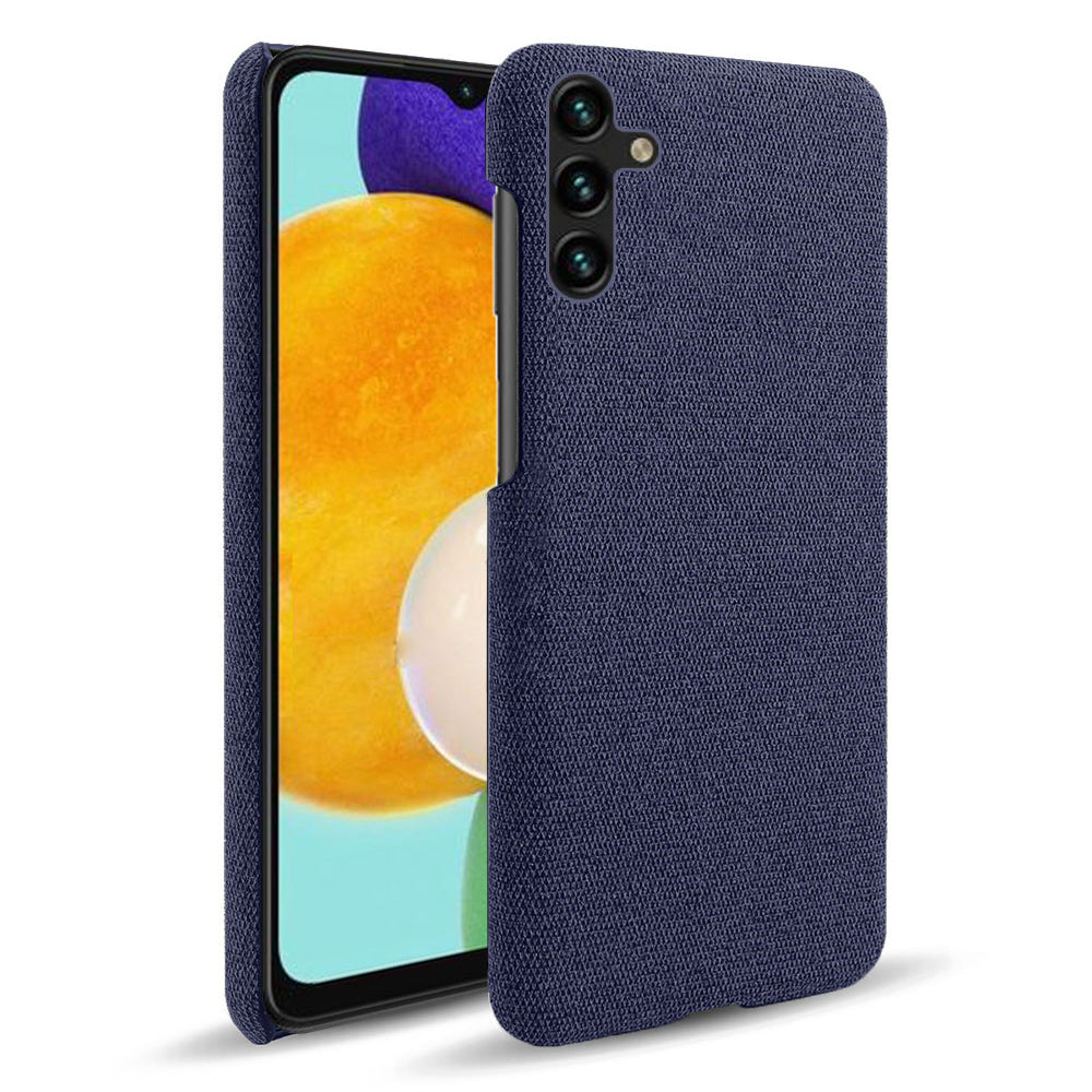 Pro Samsung Galaxy A14 5G pouzdro na smartphone Jednobarevný pevný PC látkový kryt na telefon odolný proti poškrábání