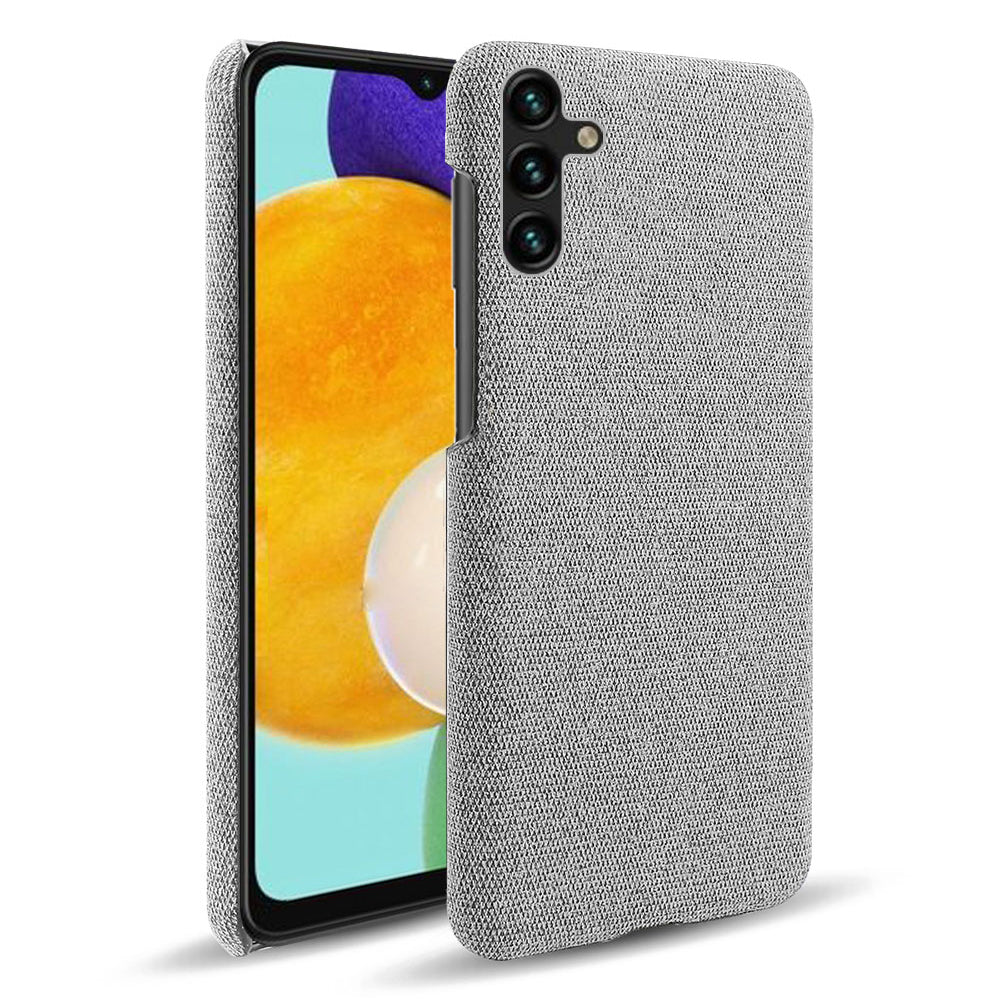 Pro Samsung Galaxy A14 5G pouzdro na smartphone Jednobarevný pevný PC látkový kryt na telefon odolný proti poškrábání