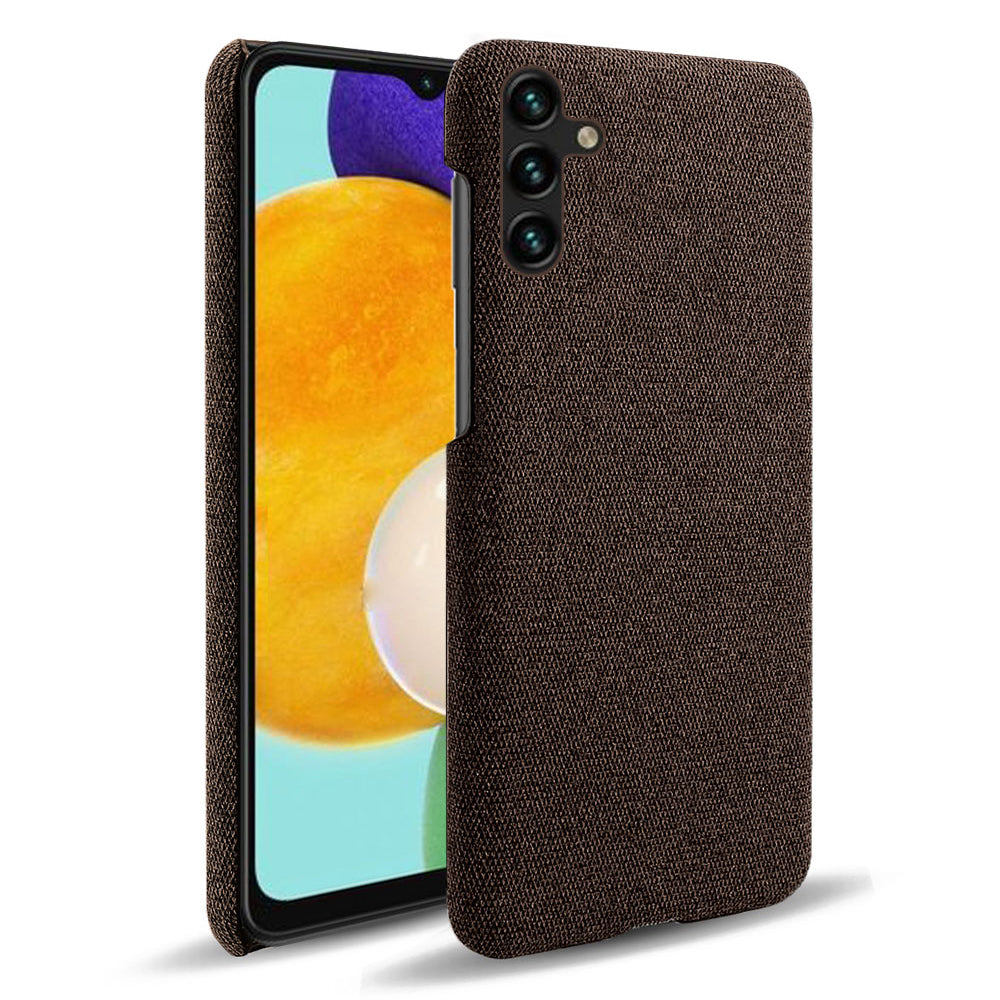 Pro Samsung Galaxy A14 5G pouzdro na smartphone Jednobarevný pevný PC látkový kryt na telefon odolný proti poškrábání