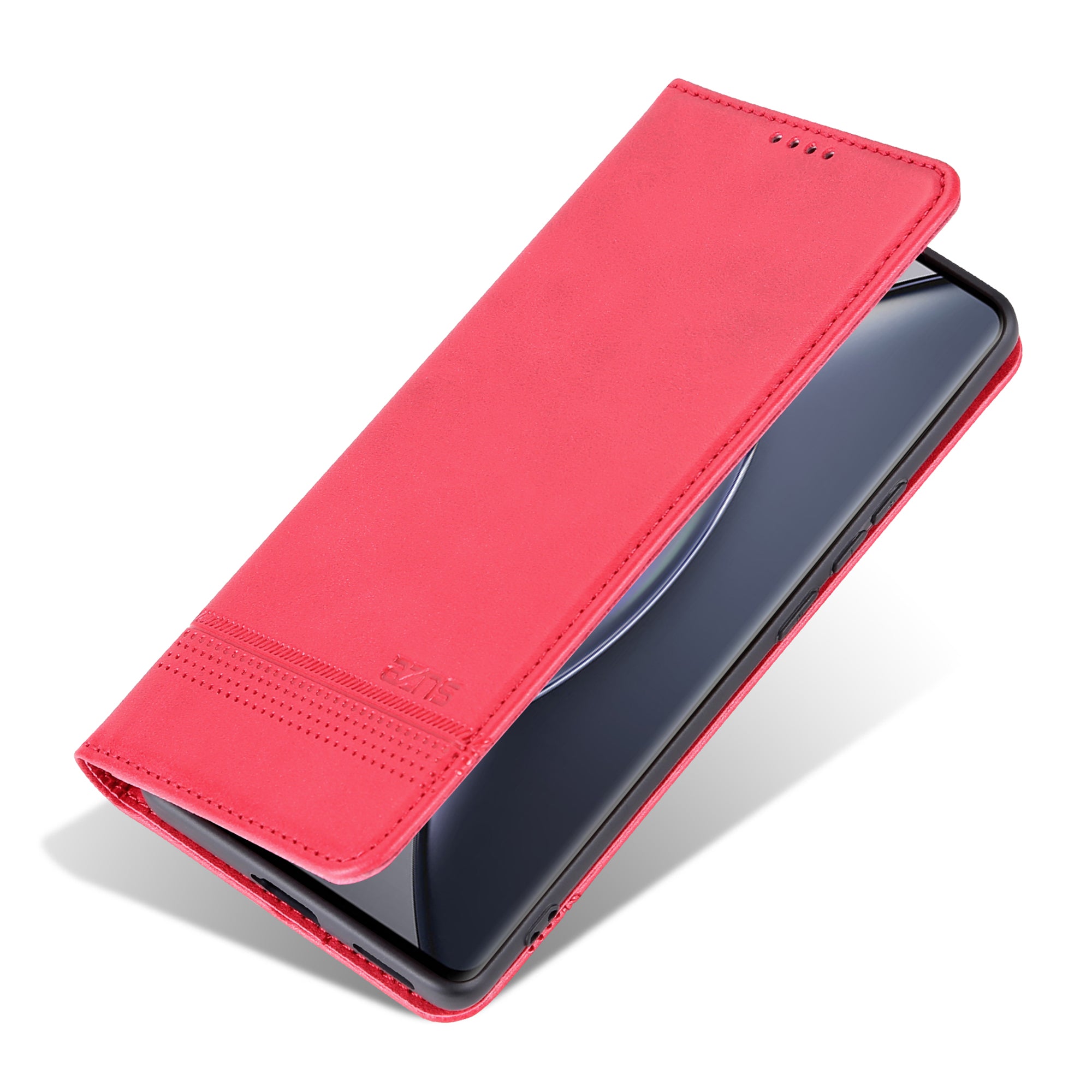 AZNS For vivo X90 5G Cowhide Texture PU Leather Wallet Full Protection Phone Case Stand Magnetic Auto Closure Flip Phone Cover