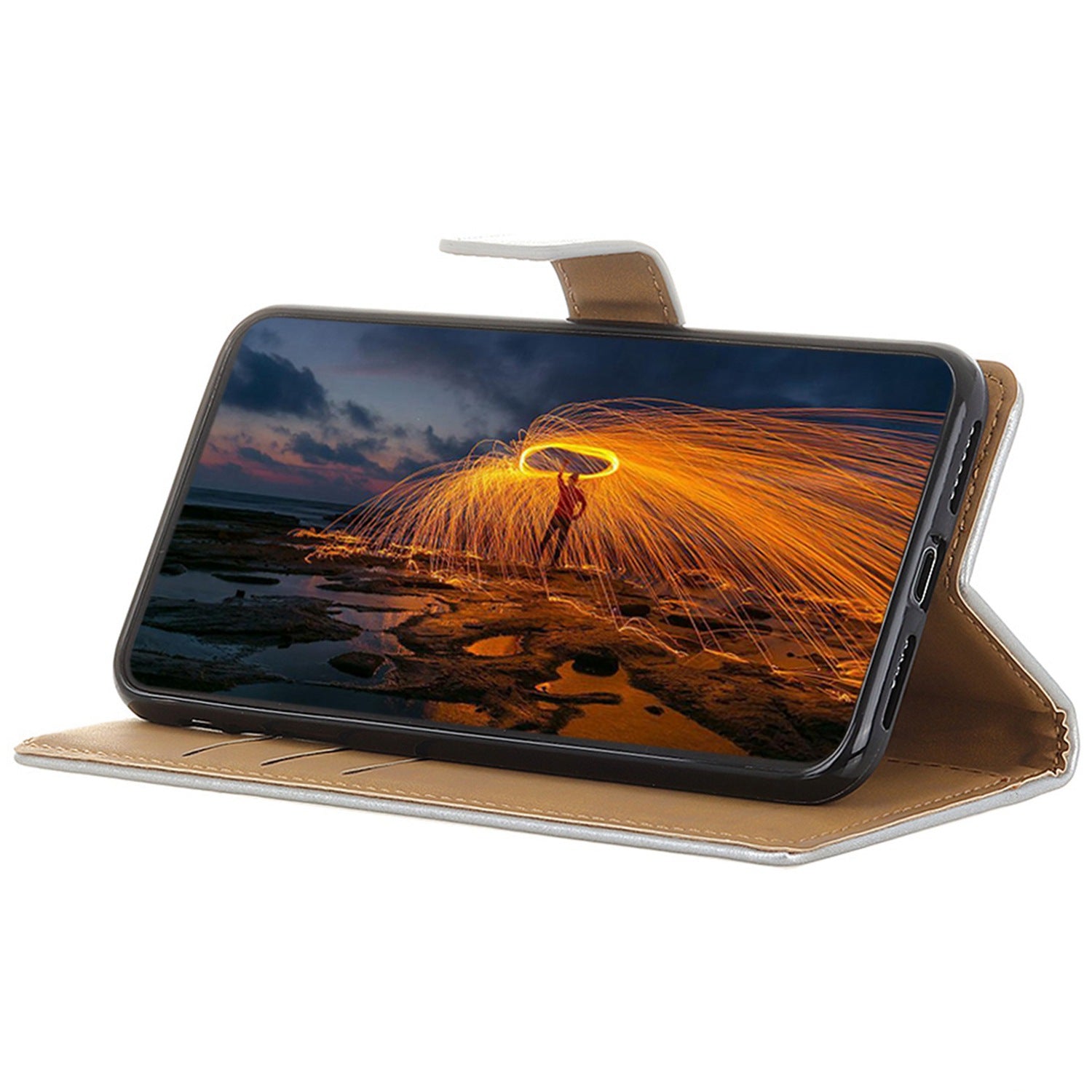 For Xiaomi 13 Pro 5G Hands-free Stand PU Leather Cell Phone Cover Magnetic Clasp Wallet Case