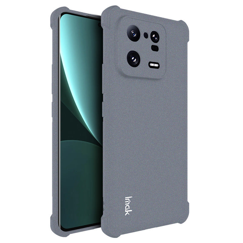 IMAK For Xiaomi 13 Pro 5G Four Corners Airbag Drop-proof Case Matte Soft TPU Phone Back Cover