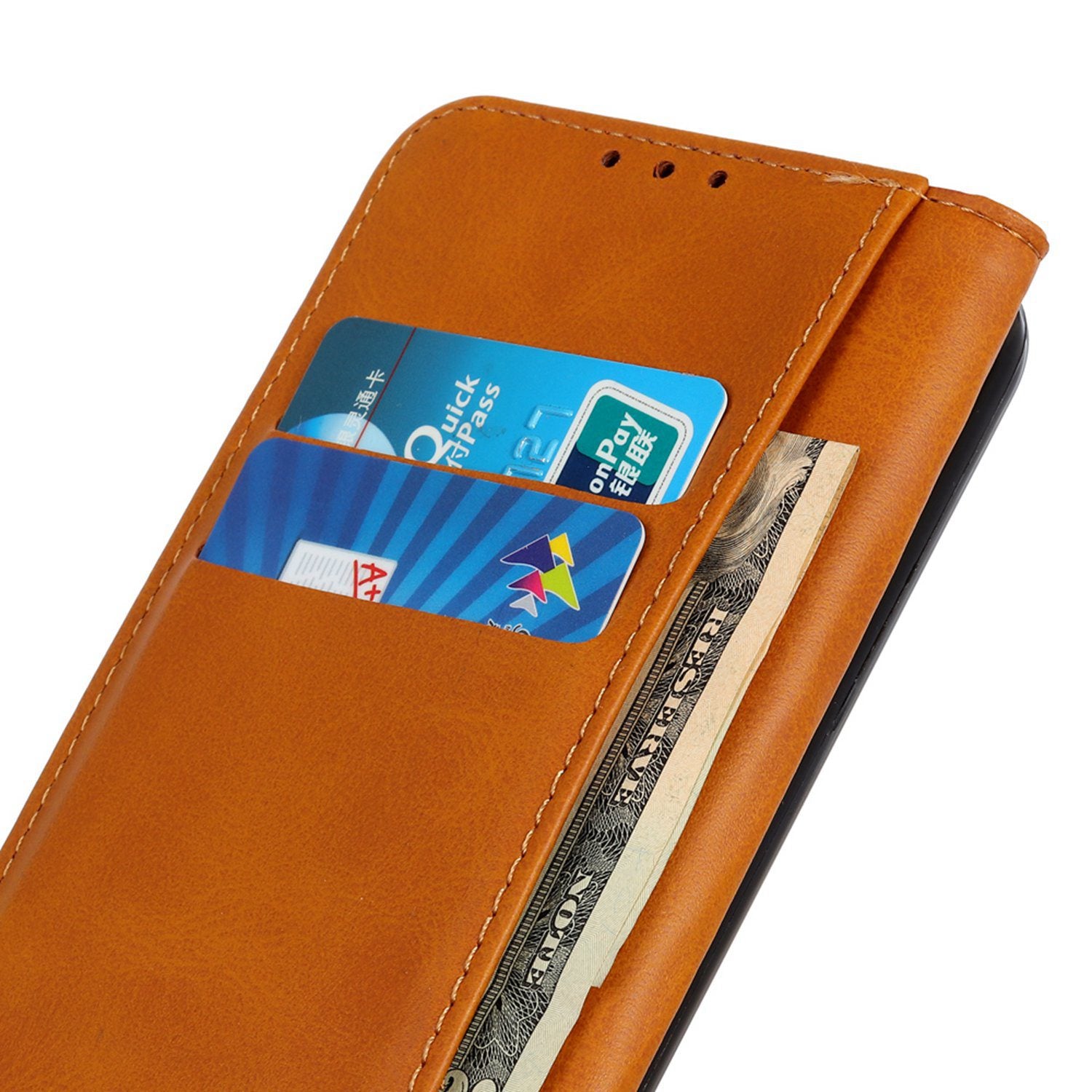 For Xiaomi 13 5G Strong Magnetic Auto Closing Mobile Phone Stand Case Split Leather Drop-proof Cover Wallet
