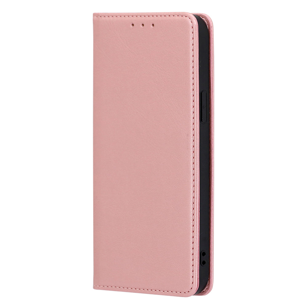 Calf Texture PU Leather Phone Case for Honor 80 SE 5G Wallet Stand Magnetic Auto-absorbed Full Protection Phone Cover