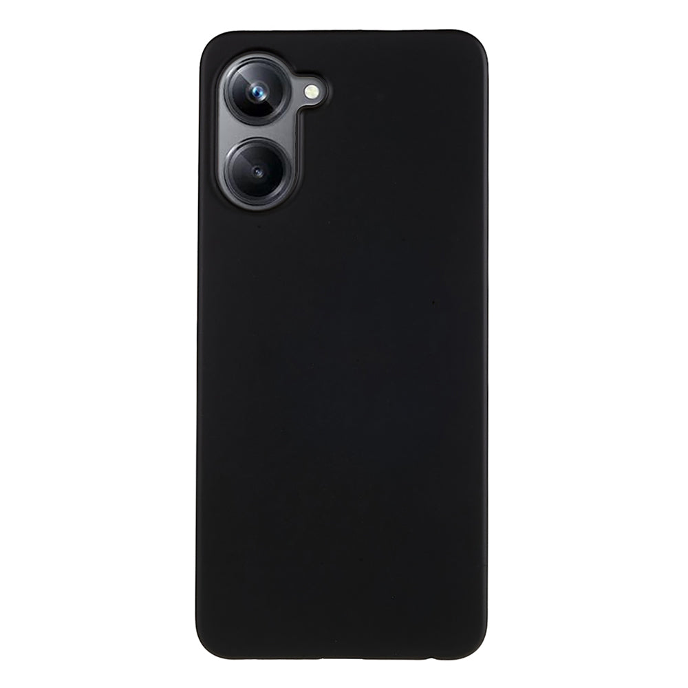 For Realme 10 Pro 5G Rubberized Glossy Surface Hard PC Case Shock Absorbing Protection Phone Cover