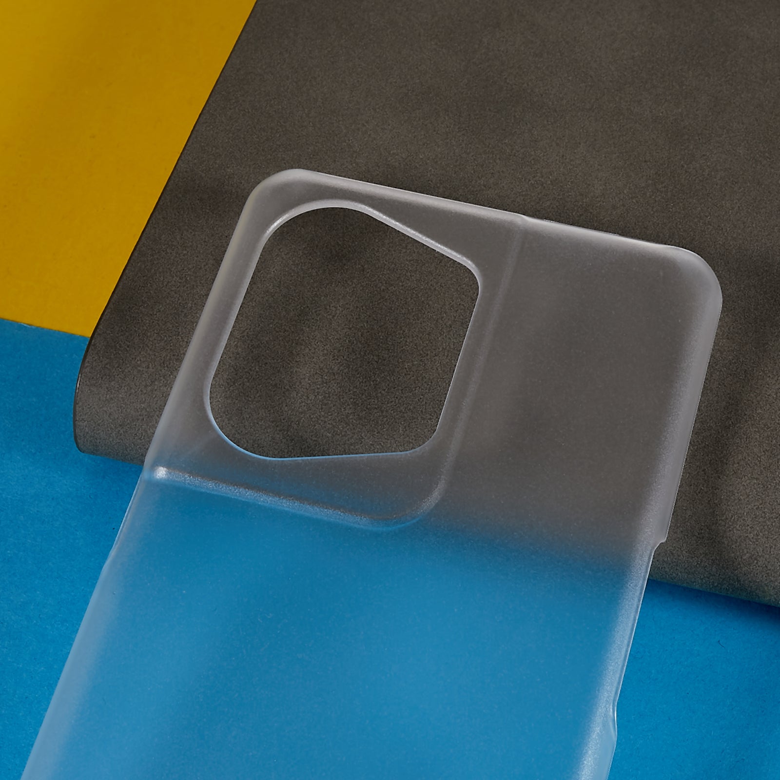 Pro Oppo Reno9 Pro 5G Hard PC Pouzdro na telefon odolné proti poškrábání a nárazu Pogumovaný lesklý povrch Kryt proti otiskům prstů