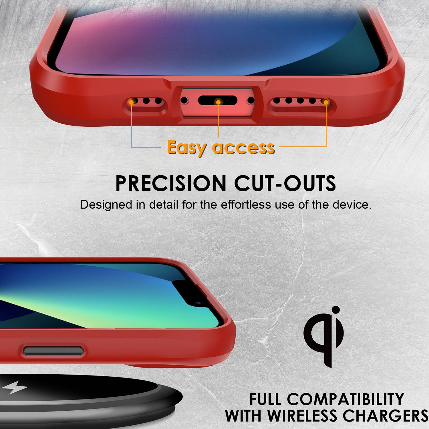 Combat X Mode For iPhone 13 6.1 inch Transparent Cell Phone Case Hybrid Hard PC Panel Flexible TPU Frame Shockproof Protection Cover