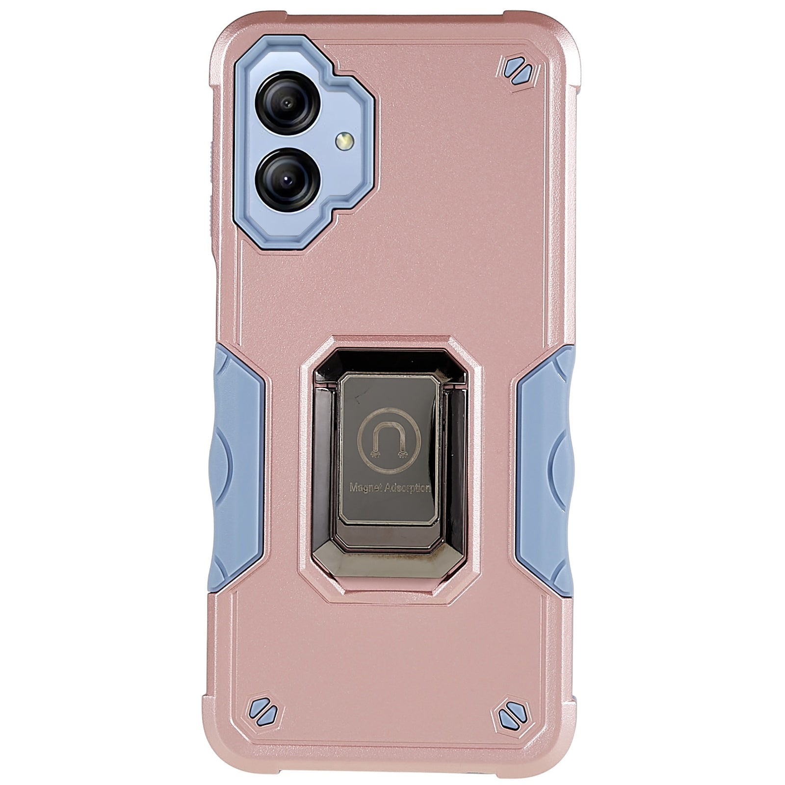 For Samsung Galaxy A04e 4G F04 4G M04 4G Non-slip Grip PC TPU Phone Case Ring Holder Kickstand Protective Cover