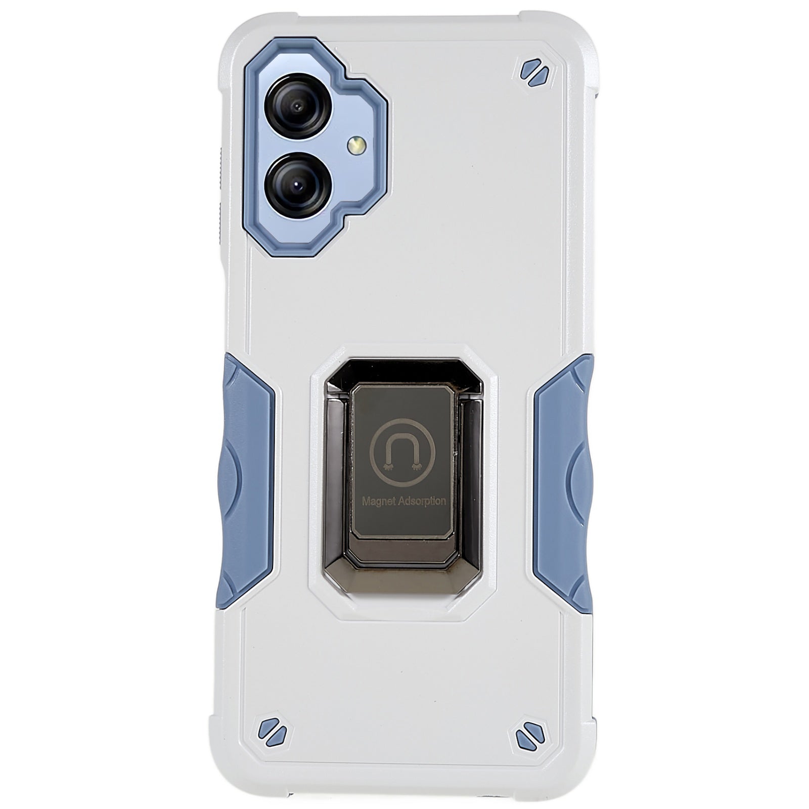 For Samsung Galaxy A04e 4G F04 4G M04 4G Non-slip Grip PC TPU Phone Case Ring Holder Kickstand Protective Cover
